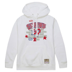 Philadelphia 76ers x Tats Cru Hardwood Classics Brick Pullover Hoodie Outlet