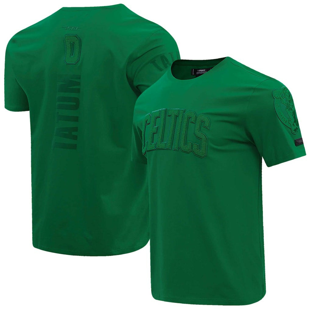 Jayson Tatum Boston Celtics Pro Standard Triple Tonal Player T-Shirt Outlet
