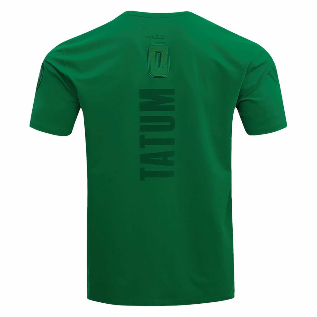Jayson Tatum Boston Celtics Pro Standard Triple Tonal Player T-Shirt Outlet
