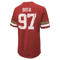 San Francisco 49ers  Nick Bosa  Majestic Threads Name & Number Oversized Fit T-Shirt