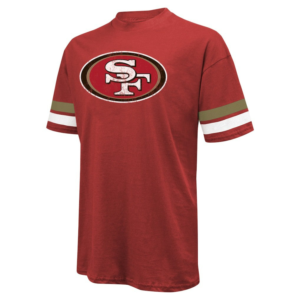San Francisco 49ers  Brock Purdy  Majestic Threads Name & Number Oversize Fit T-Shirt