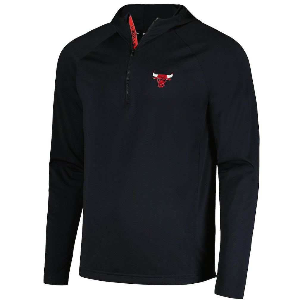 Chicago Bulls Levelwear Zander Hoodie Raglan Quarter-Zip Top Online