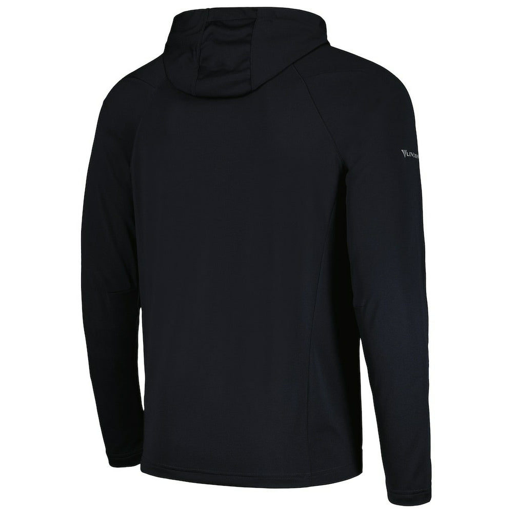 Brooklyn Nets Levelwear Zander Hoodie Raglan Quarter-Zip Top For Sale