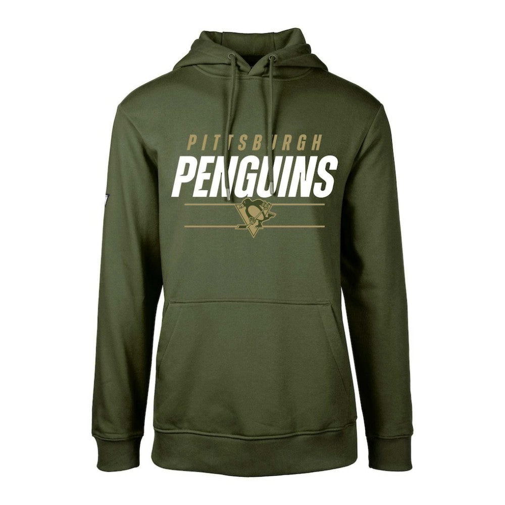 Pittsburgh Penguins Levelwear Youth Podium Fleece Pullover Hoodie Sale