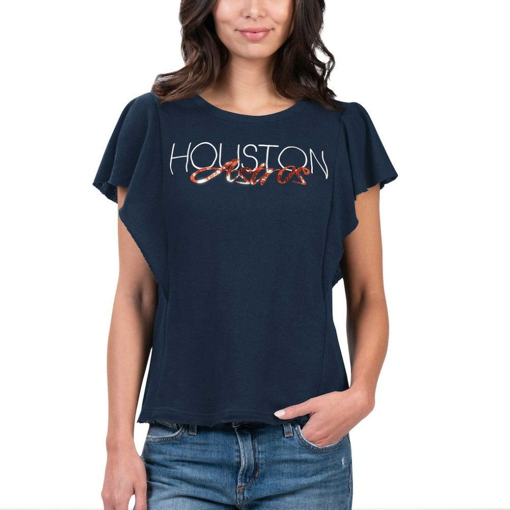 Houston Astros G-III 4Her by Carl Banks Women's Crowd Wave T-Shirt | MLB Near me