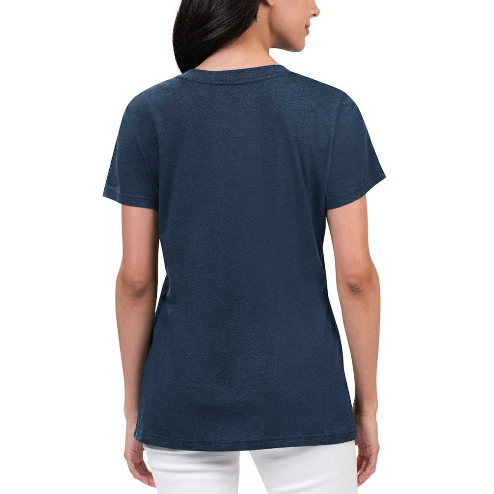 Houston Astros G-III 4Her by Carl Banks Women's Key Move V-Neck T-Shirt | MLB For sale