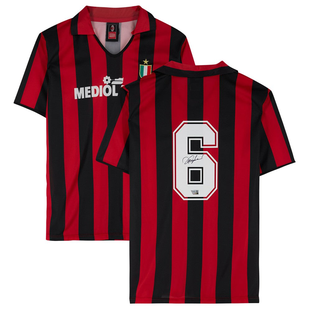 Franco Baresi AC Milan Autographed 1988 Home Jersey - Fanatics