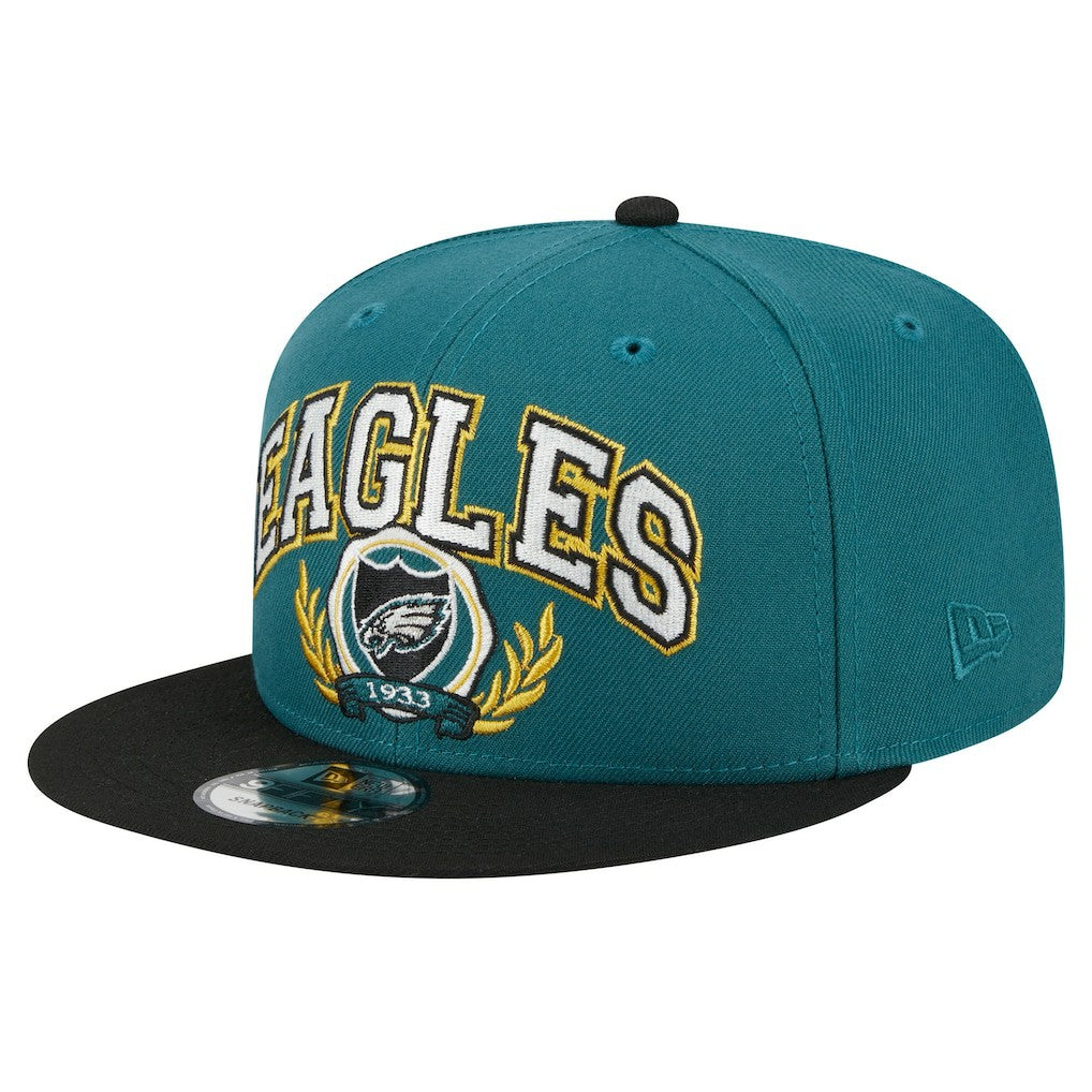 Philadelphia Eagles New Era Team Establish 9FIFTY Snapback Hat