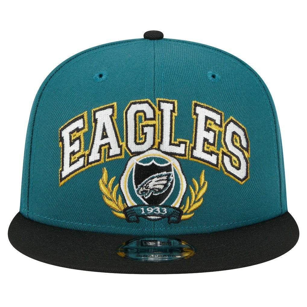 Philadelphia Eagles New Era Team Establish 9FIFTY Snapback Hat