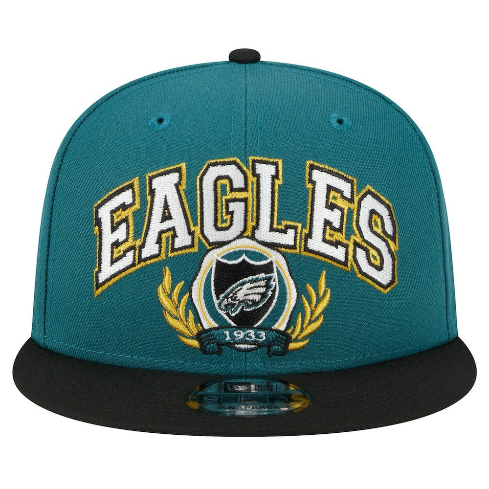 Philadelphia Eagles New Era Team Establish 9FIFTY Snapback Hat