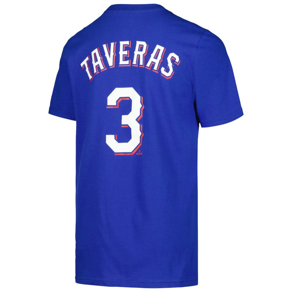 Leody Taveras Texas Rangers Nike Youth Name & Number T-Shirt | MLB Online