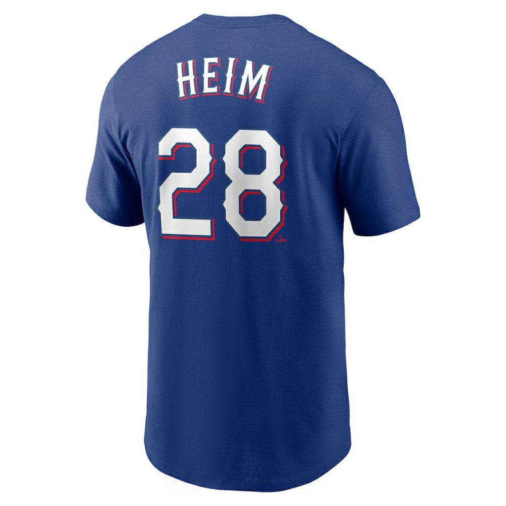 Jonah Heim Texas Rangers Nike Youth Name & Number T-Shirt | MLB Shop