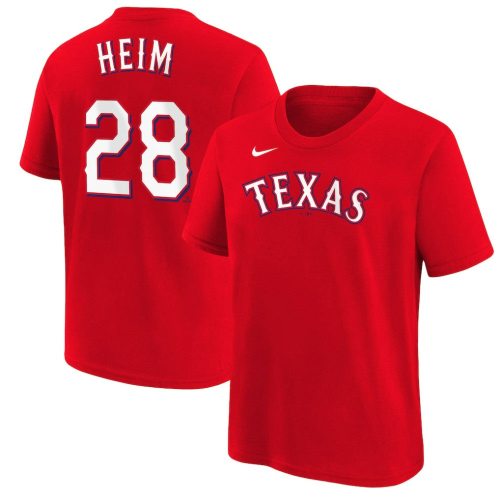Jonah Heim Texas Rangers Nike Youth Name & Number T-Shirt | MLB For sale