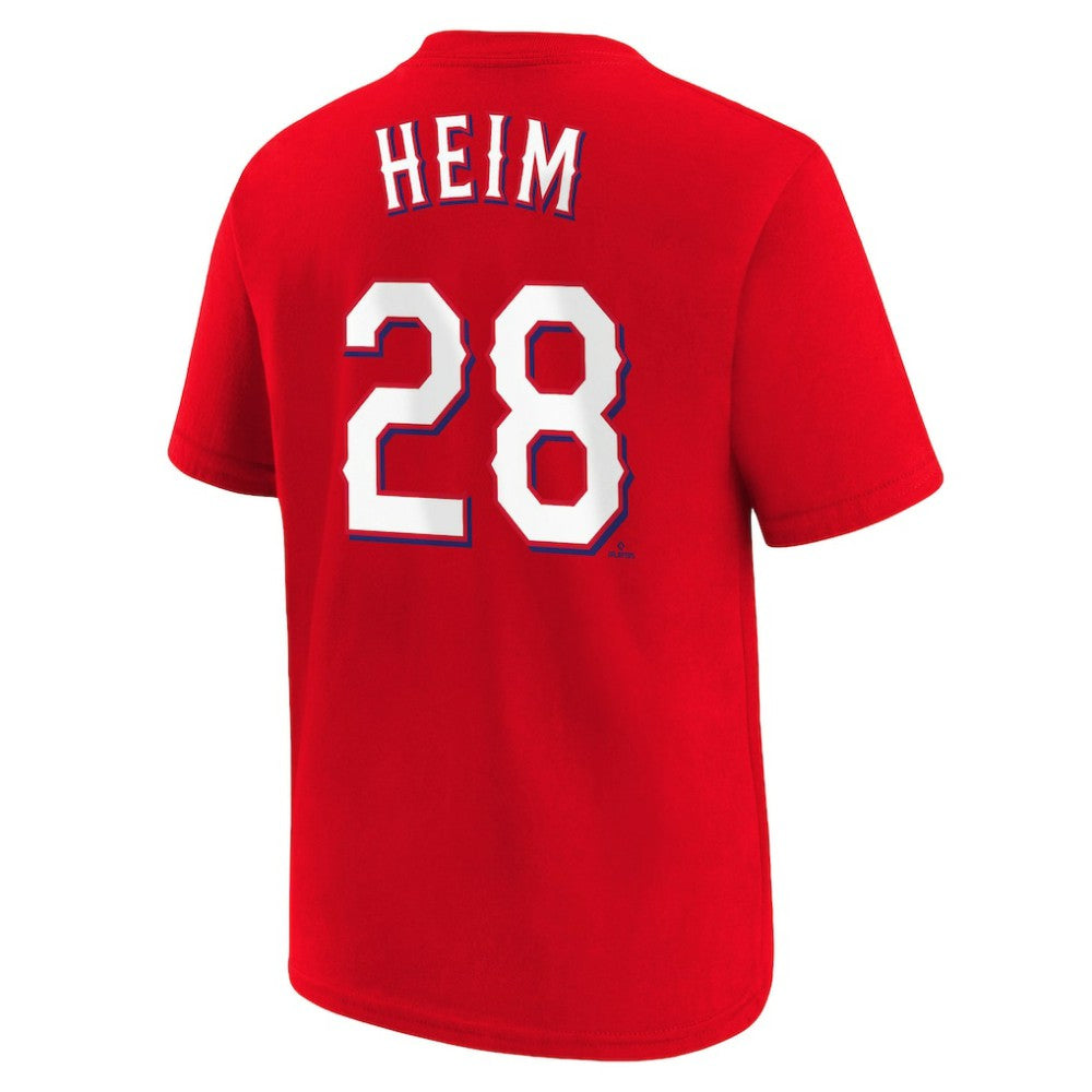 Jonah Heim Texas Rangers Nike Youth Name & Number T-Shirt | MLB For sale