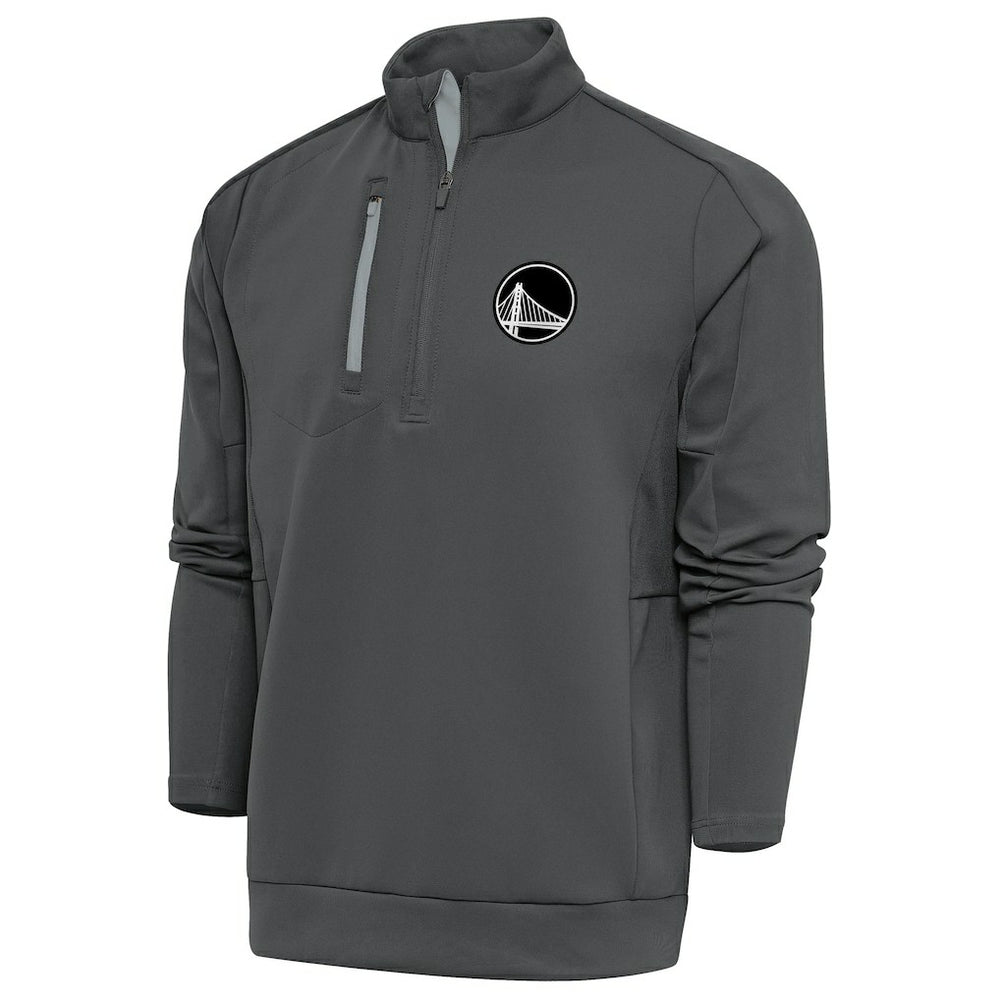 Golden State Warriors Antigua Metallic Logo Generation Quarter-Zip Top sale On Sale