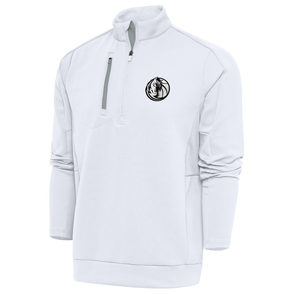 Dallas Mavericks Antigua Metallic Logo Generation Quarter-Zip Top sale Online