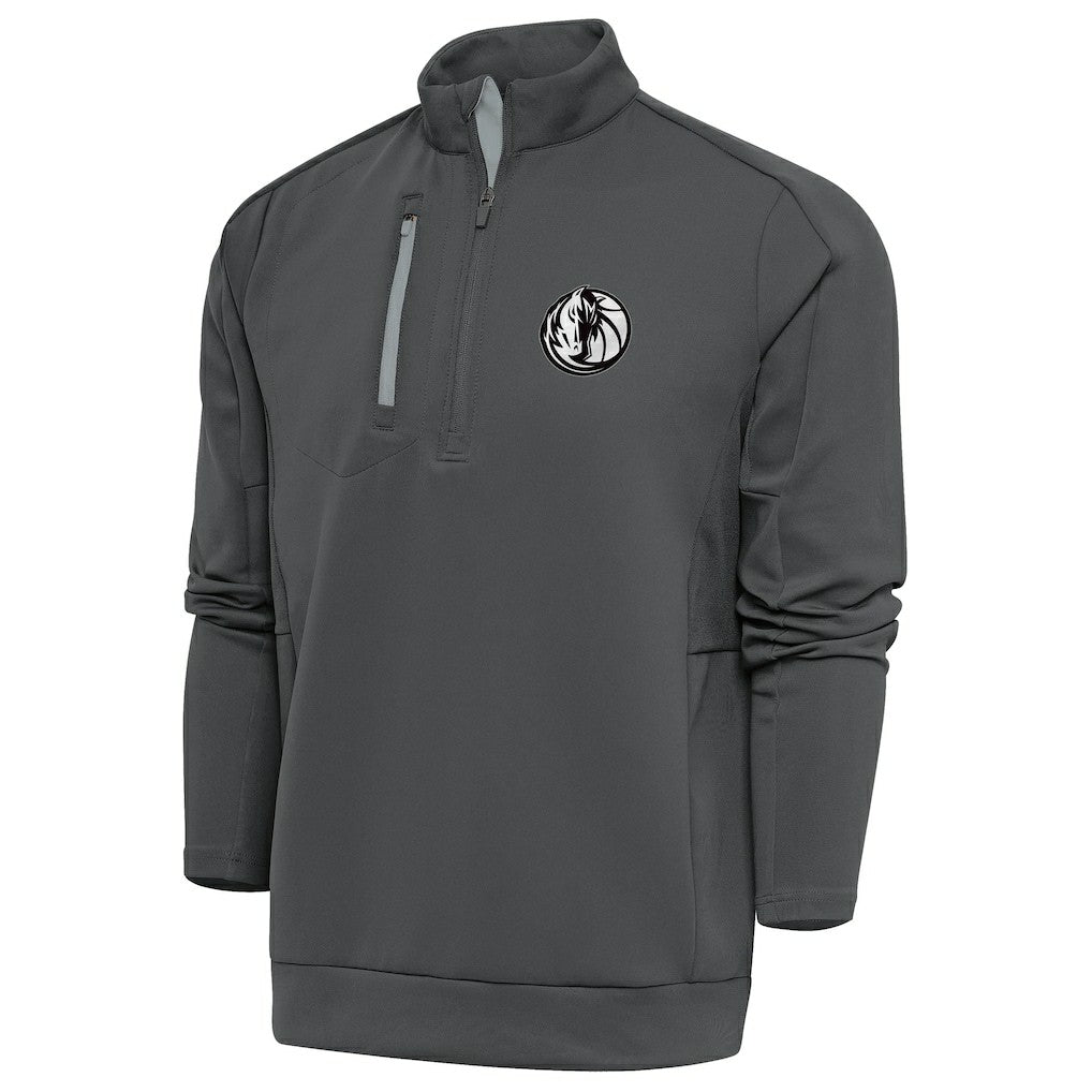 Dallas Mavericks Antigua Metallic Logo Generation Quarter-Zip Top sale Outlet