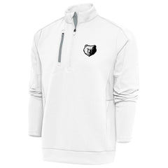Memphis Grizzlies Antigua Metallic Logo Generation Quarter-Zip Top New