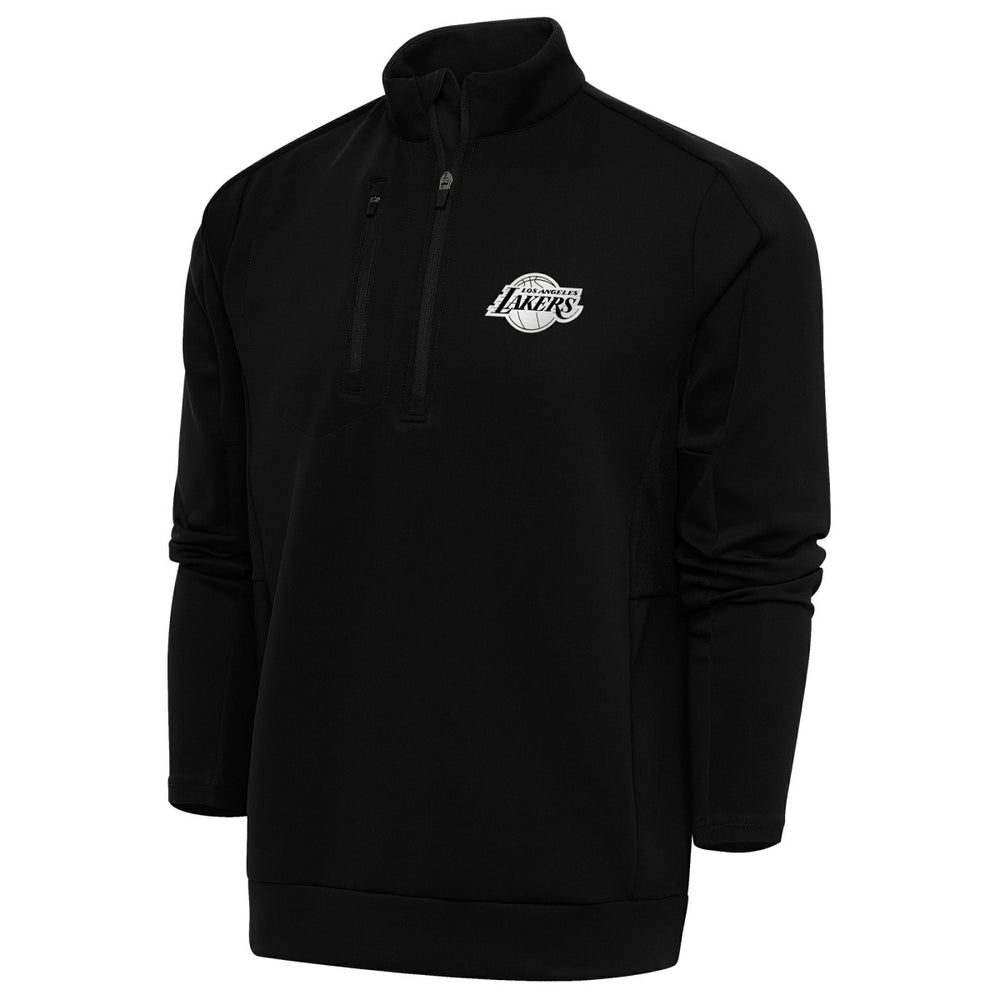 Los Angeles Lakers Antigua Metallic Logo Generation Quarter-Zip Top Discount
