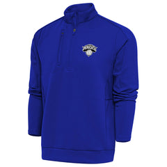 New York Knicks Antigua Metallic Logo Generation Quarter-Zip Top Online