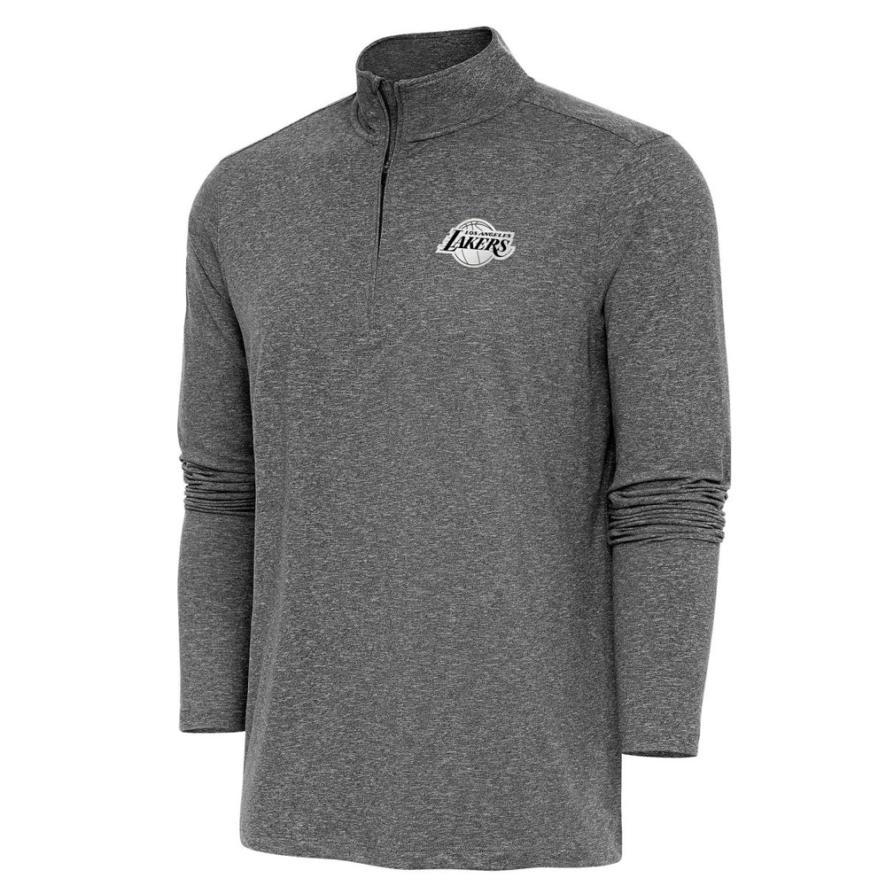 Los Angeles Lakers Antigua Hunk Quarter-Zip Top For Sale