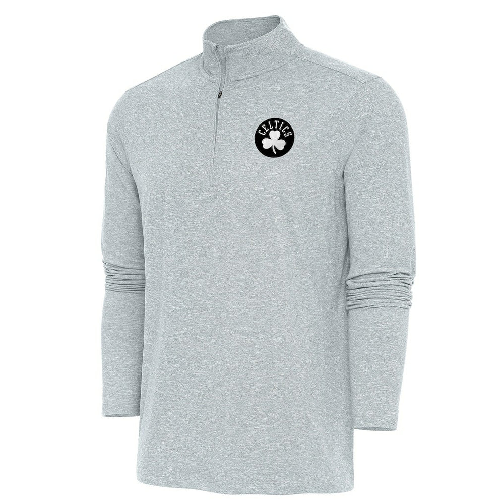 Boston Celtics Antigua Hunk Quarter-Zip Top For Sale