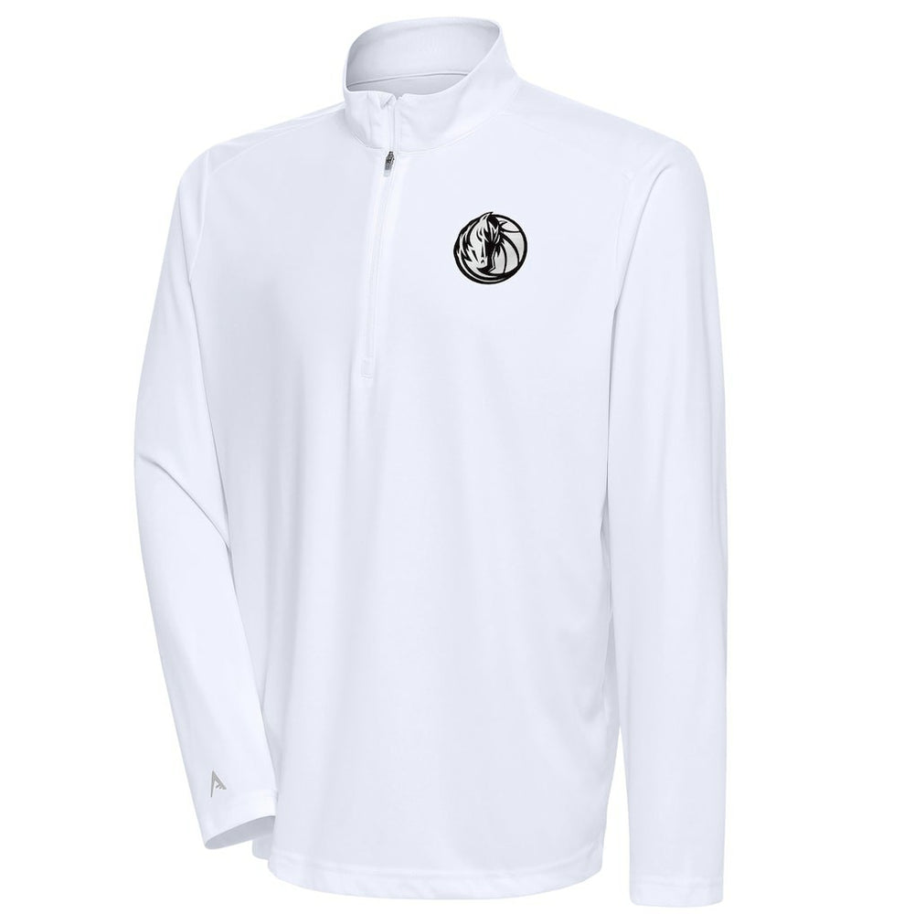 Dallas Mavericks Antigua Metallic Logo Tribute Quarter-Zip Top sale Online