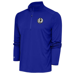 Dallas Mavericks Antigua Metallic Logo Tribute Quarter-Zip Top sale Online