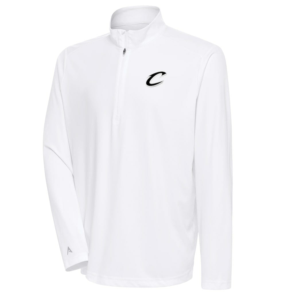 Cleveland Cavaliers Antigua Metallic Logo Tribute Quarter-Zip Top sale Online