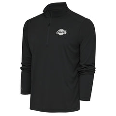 Los Angeles Lakers Antigua Metallic Logo Tribute Quarter-Zip Top Discount