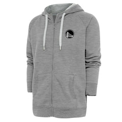 Golden State Warriors Antigua Metallic Logo Victory Raglan Full-Zip Hoodie sale On Sale