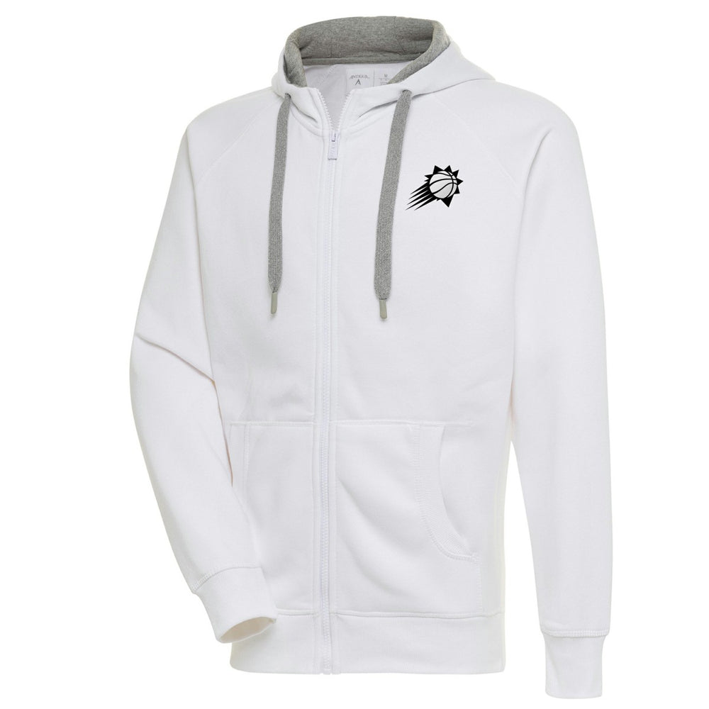 Phoenix Suns Antigua Metallic Logo Victory Raglan Full-Zip Hoodie Online