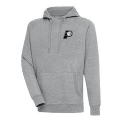 Indiana Pacers Antigua Metallic Logo Victory Raglan Pullover Hoodie Online