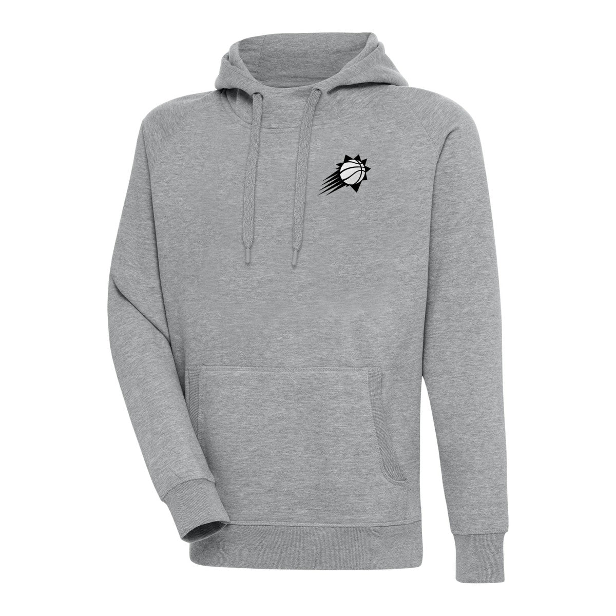 Phoenix Suns Antigua Metallic Logo Victory Raglan Pullover Hoodie Discount