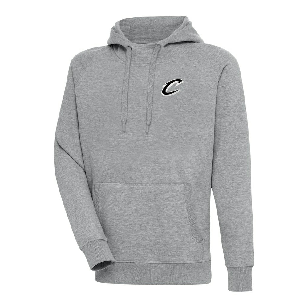 Cleveland Cavaliers Antigua Metallic Logo Victory Raglan Pullover Hoodie sale Online