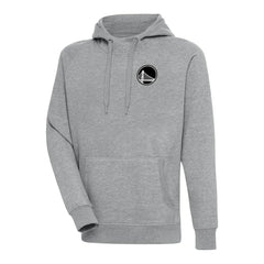 Golden State Warriors Antigua Metallic Logo Victory Raglan Pullover Hoodie sale For Sale