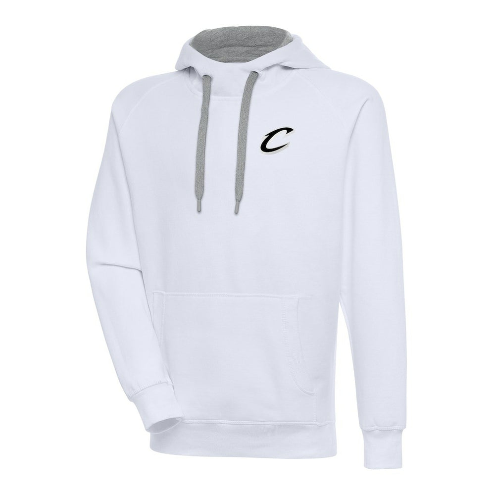 Cleveland Cavaliers Antigua Metallic Logo Victory Raglan Pullover Hoodie sale Online
