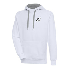 Cleveland Cavaliers Antigua Metallic Logo Victory Raglan Pullover Hoodie sale Online