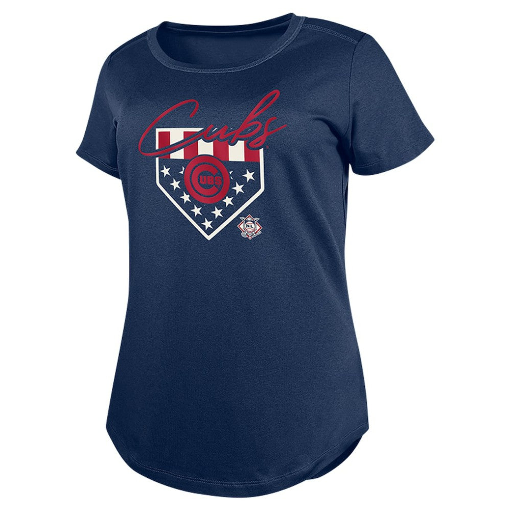 Chicago Cubs New Era Women's Americana T-Shirt | MLB New