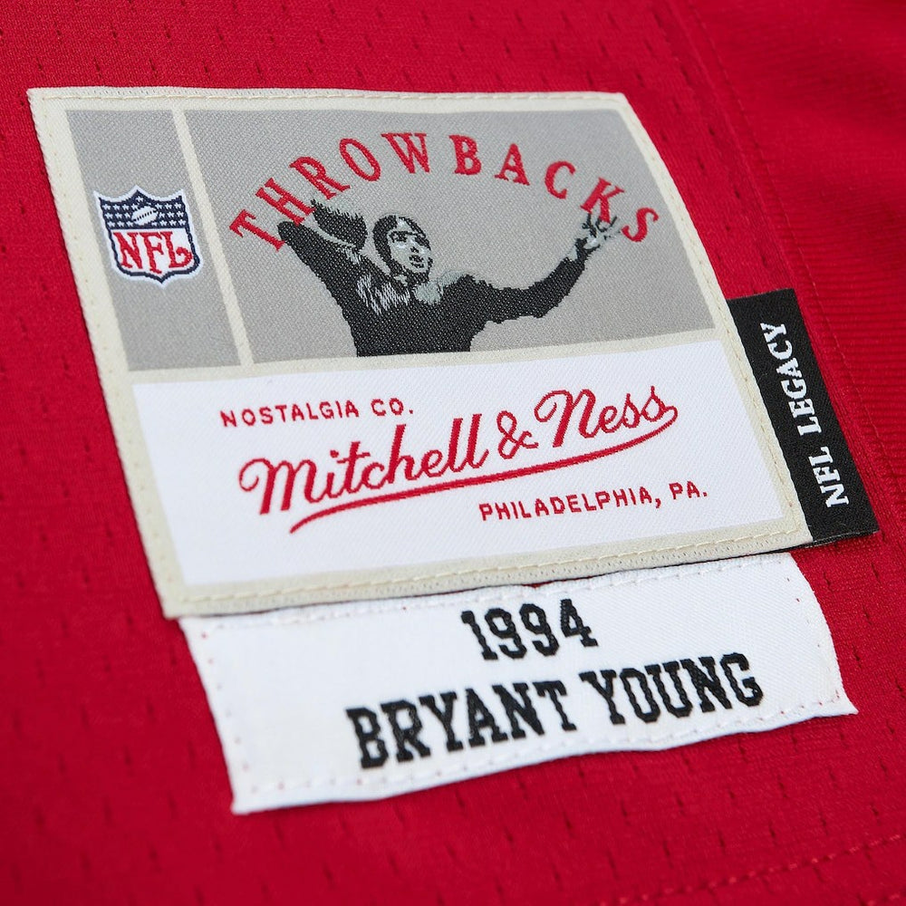 San Francisco 49ers Mitchell & Ness Bryant Young  Legacy Replica Jersey