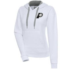 Indiana Pacers Antigua Women's Brushed Metallic Victory Pullover Hoodie - White outlet Online