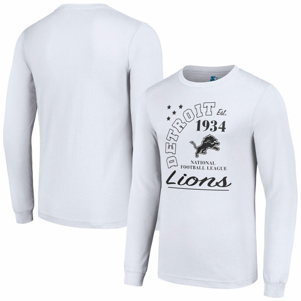 Detroit Lions  Starter Arch City Long Sleeve T-Shirt