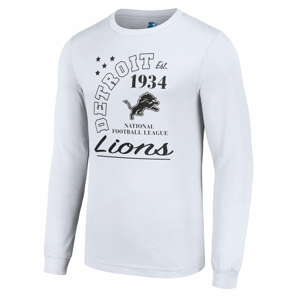 Detroit Lions  Starter Arch City Long Sleeve T-Shirt