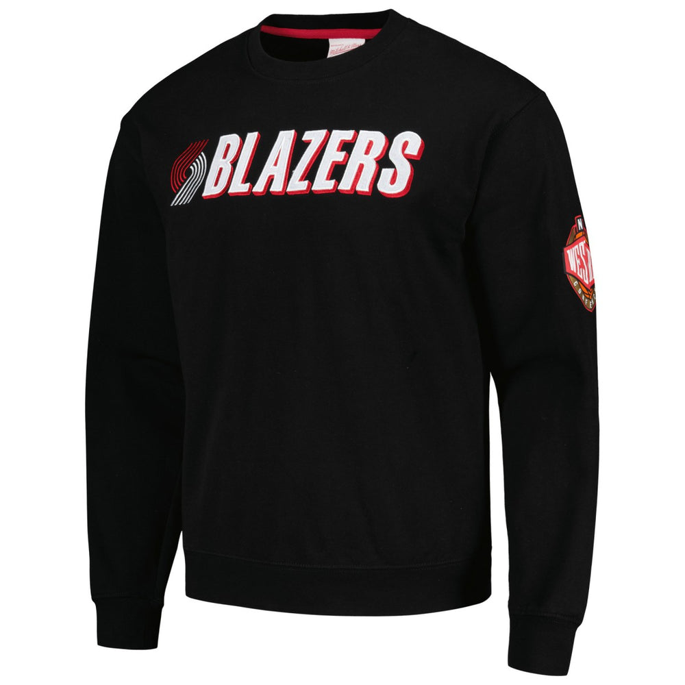 Portland Trail Blazers Hardwood Classics There and Back Pullover Sweatshirt New