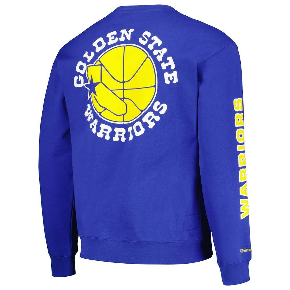 Golden State Warriors Hardwood Classics There and Back Pullover Sweatshirt sale Discount