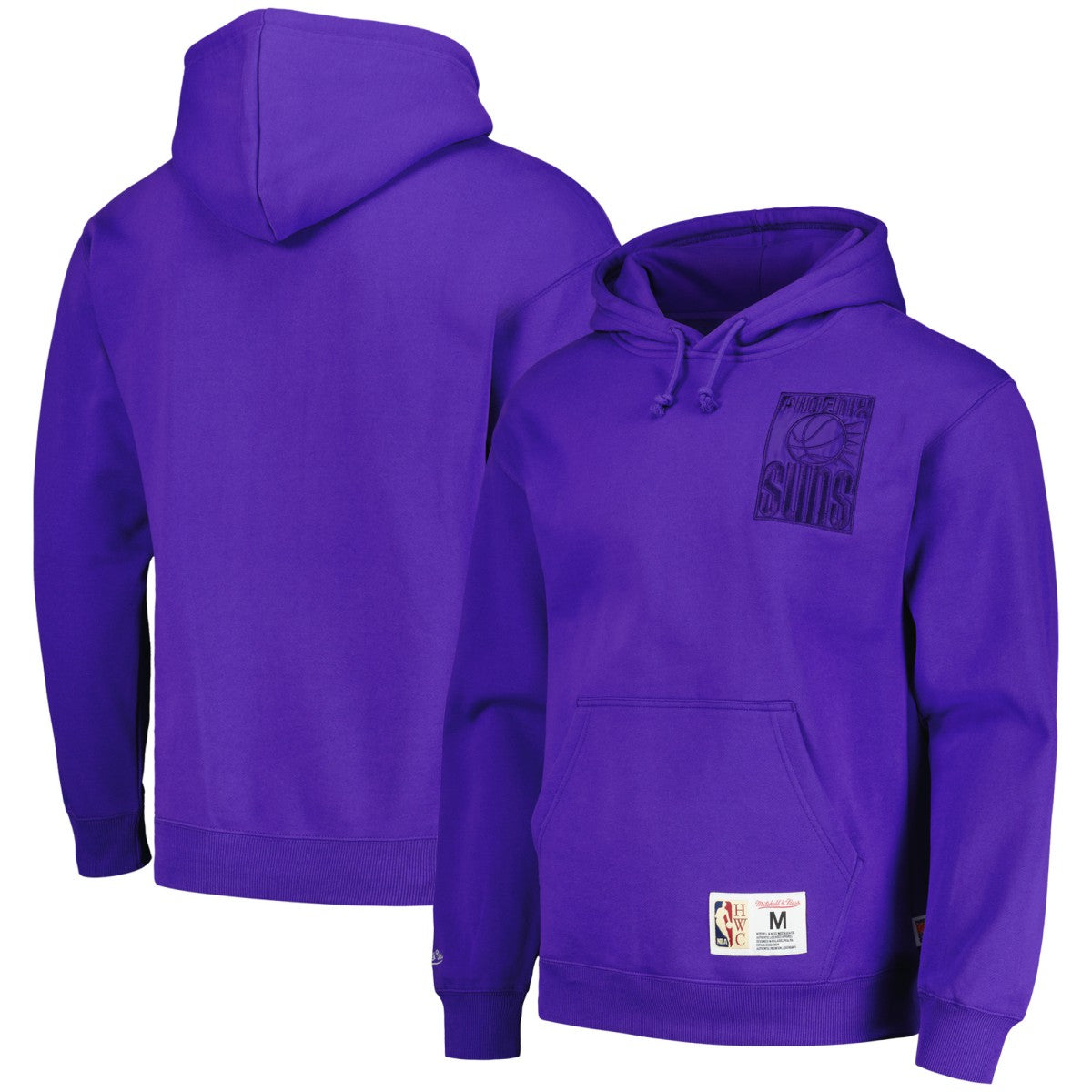 Phoenix Suns Hardwood Classics Tonal Pullover Hoodie On Sale