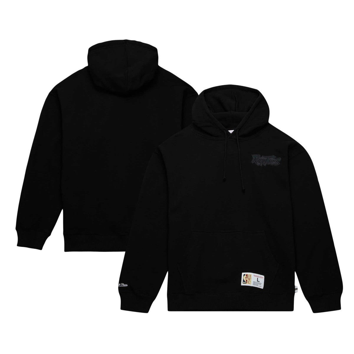 Toronto Raptors Hardwood Classics Tonal Pullover Hoodie New