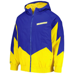 Golden State Warriors Hardwood Classics Retro Quilted Raglan Full-Zip Hoodie sale On Sale