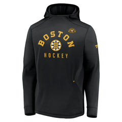 Boston Bruins Fanatics Centennial Lockup Authentic Pro Pullover Hoodie On Sale
