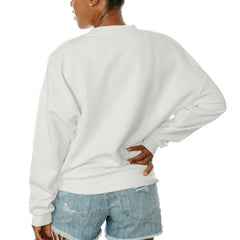 San Francisco 49ers  Gameday Couture Women's Oversized Take A Holiday Pullover Sweatshirt